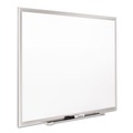 White Boards | Quartet 2548 Classic Series Porcelain Magnetic Dry Erase Board 96-in x 48-in White Surface Satin Aluminum Frame image number 1