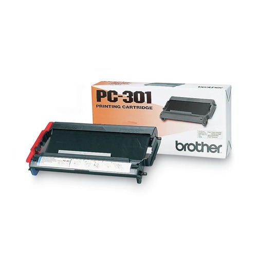 Ink & Toner | Brother PC301 PC-301 250 Page-Yield Thermal Transfer Print Cartridge - Black image number 0