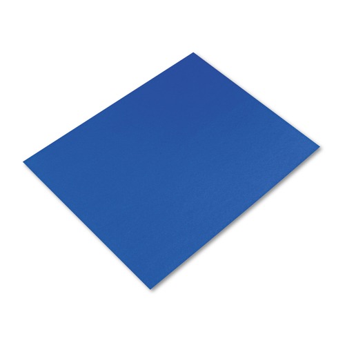 Just Launched | Pacon P5465-1 22 in. x 28 in. Peacock Four-Ply Railroad Board - Dark Blue (25/Carton) image number 0