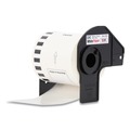 Labels | Brother DK225124PK 2.44 in. x 50 ft. Continuous Paper Label Tape - White (24/Pack) image number 3