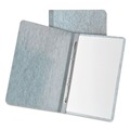 File Folders | Oxford 12905 8.5 in. x 11 in. 3 in. Capacity 2-Prong Metal Fastener Heavyweight PressGuard and Pressboard Report Cover - Gray image number 2