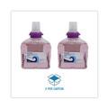 Hand Soaps | Boardwalk 5361-02-GCE00LP 1200 mL Lavender Foam Soap Refill - Cranberry Scent (2/Carton) image number 5