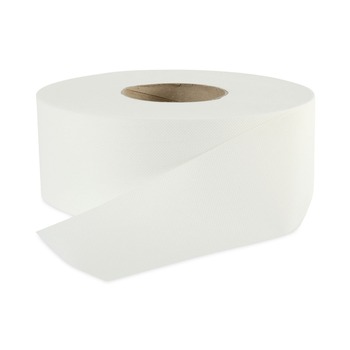  | Boardwalk SOD410320 3.2 in. x 525 ft. 2 Ply Septic Safe Jumbo Roll Bathroom Tissue - White (12/Carton)