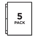 Sheet Protectors | Avery 75243 9.25 in. x 11 in. 3-Hole Punched Binder Pockets - Clear (5/Pack) image number 6