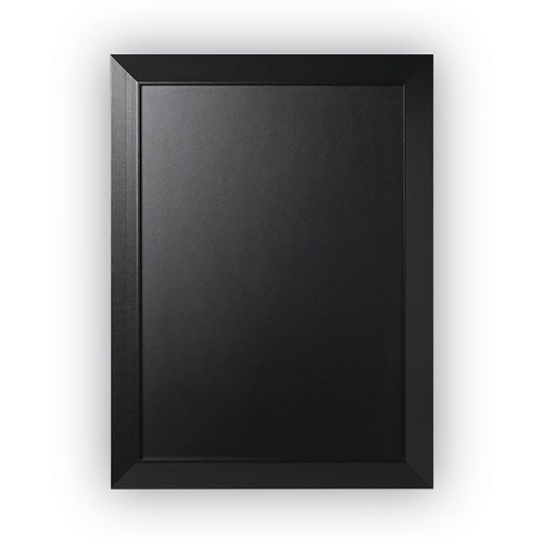 Chalkboards | MasterVision PM07151620 Kamashi 36 in. x 24 in. Wood Frame Chalk Board - Black image number 0