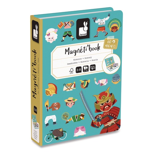 Office & Office Supplies | Janod J02598 Ages 3 to 8 History Magneti'books image number 0