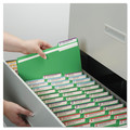 File Folders | Smead 12143 0.75 in. Expansion 1/3-Cut Tabs Colored File Folders - Letter Size/Green (100/Box) image number 7
