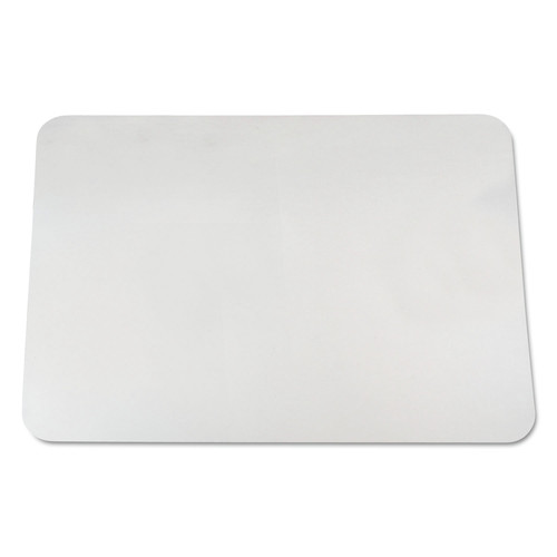 Desk Accessories & Office Organizers | Artistic 60-6-0MS 36 in. x 20 in. KrystalView Desk Pad with Antimicrobial Protection - Glossy Finish, Clear image number 0