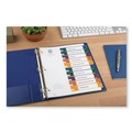 Dividers & Tabs | Avery 11818 Ready Index 11 in. x 8.5 in. 10-Tab 1 to 10 Customizable Table of Contents Dividers - Translucent/Multicolor Tabs (1-Set) image number 2