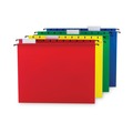 File Folders | Smead 64026 1/5-Cut Tabs Poly Hanging Folders - Assorted Colors/Letter Size (12/Pack) image number 0