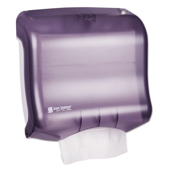 San Jamar T1750TBKRD 11.5 in. x 6 in. x 11.5 in. Ultrafold Towel Dispenser - Black Pearl