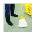Just Launched | Boardwalk BWK216RCT 16 oz. Rayon Premium Cut-End Wet Mop Heads - White (12/Carton) image number 8