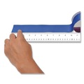 Office & Office Supplies | Westcott 10564 18 in. Long Standard/Metric Flexible Acrylic Ruler - Clear image number 3