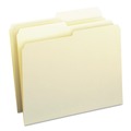 Just Launched | Smead 10320 Interior File Folders with Assorted 1/2-Cut Tab Positions - Letter, Manila (100/Box) image number 0