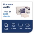 Paper Towels and Napkins | Tork 420580 Premium 9 x 9.5 1-Ply Multifold Towel - White (12/Carton) image number 2