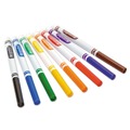 Permanent Markers | Crayola 587709 Non-Washable Fine Bullet Tip Marker - Assorted Classic Colors (8/Set) image number 3