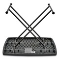 Just Launched | Iceberg 65491 IndestrucTable 30 in. x 20 in. x 25 in. - 28 in. Classic Personal Folding Table - Charcoal image number 4