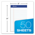 Notebooks & Pads | Ampad 20-154 5 x 8 Sheets (50) Recycled Narrow Rule Writing Pads - Politex Green Kelsu Headband/White Sheets (1-Dozen) image number 1