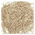 Cutlery | Creativity Street PAC3690-01 Flat Wood Toothpicks - Natural (2500/Pack) image number 1