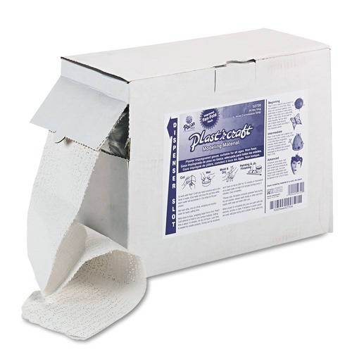 Just Launched | Pacon P0052720 20 lbs. Plast'r Craft - White image number 0