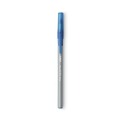 Pens | BIC GSMG361-BE Round Stic Grip Xtra Comfort Medium 1.2 mm Stick Easy-Glide Ballpoint Pen Value Pack - Blue Ink/Gray/Blue Barrel (36/Pack) image number 1