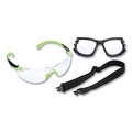 Safety & First Aid | 3M S1201SGAF-KT Solus 1000 Series Safety Glasses - Green Plastic Frame, Clear Polycarbonate Lens image number 0