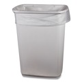 Trash & Waste Bins | Boardwalk H5645TCKR01 23 Gallon 0.9 mil 28 in. x 45 in. Linear Low Density Can Liners - Clear (200/Carton) image number 3