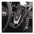 Desktop Organizers | Itek WCC-12/1172 Universal Car Holder with Wireless Fast Qi Charger, Black/Silver image number 3