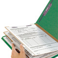 File Folders | Smead 14033 6-Section Pressboard Top Tab Classification Folders with 6 SafeSHIELD Fasteners - Letter Size/Green (10/Box) image number 4