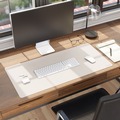 Back to School Sale | Smead 64826 36 x 17 Vegan Leather Desk Pads - SandStone image number 6
