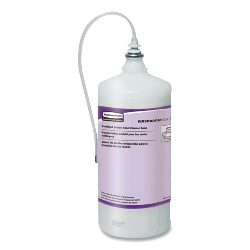 Hand Soaps | Rubbermaid Commercial FG4013131 800 ml Refill Green Seal Certified Lotion Soap - Honeysuckle Scent (4/Carton) image number 0