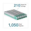 Staples | Rapid 02903 0.41 in. Leg 0.5 in. Crown Steel Staple Cartridge (1050/Pack) image number 3