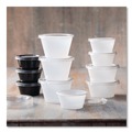 Food Trays, Containers, and Lids | Fabri-Kal 000000000009505084 3.25 oz to 5.5 oz Plastic Portion Cup Lids - Clear (2500/Carton) image number 3