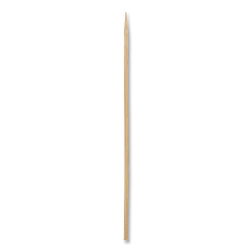 Food Service | AmerCareRoyal R806 6 in. Bamboo Paper Skewers - Natural (19200/Carton) image number 0