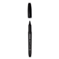 Permanent Markers | Universal UNV07071 Fine Bullet Tip Pen-Style Permanent Marker - Black (1 Dozen) image number 3