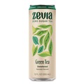 Beverages & Drink Mixes | Zevia 01706-12 12 oz Can Zero Sugar Naturally Sweetened Green Tea (12/Carton) image number 4