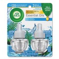 Odor Control | Air Wick 62338-79717 0.67 oz. Scented Oil Refill - Fresh Water (6/Carton) image number 1