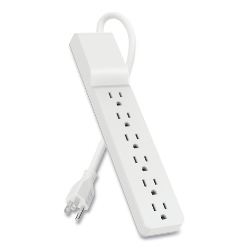 Surge Protectors | Belkin BE106000-06-CM 720 J 6 AC Outlets 6 ft. Cord Home/Office Surge Protector - White image number 0