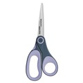 Arts & Crafts Supplies | Westcott 14910 8 in. Non-Stick Straight Titanium Bonded Scissors - Gray/Purple image number 1
