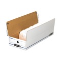Mailing Boxes & Tubes | Bankers Box 00006 Liberty 9 in. x 24 in. x 6.38 in. Check and Form Boxes - White/Blue (12/Carton) image number 5