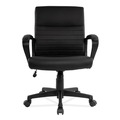 Office Chairs | Alera ALEBC42B19 16.73 in. - 20.39 in. Seat Height Breich Series Manager Chair Supports Up to 275 lbs. - Black image number 4