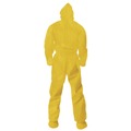 Safety & First Aid | Ansell KCC 00683 A70 Chemical Spray Protection Coveralls - Large/Yellow (12/Carton) image number 1