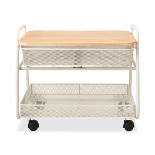 Onyx Under Desk Machine Stand, Metal, 1 Shelf, 1 Drawer, 1 Bin, 100 lb Capacity, 21 Onyx Under Desk Machine Stand, Metal, 1 Shelf, 1 Drawer, 1 Bin, 100 lb Capacity, 21