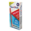 Pens | Paper Mate 3321131C 1 mm Write Bros. Medium Ballpoint Stick Pen - Red Ink/Red Barrel (1-Dozen) image number 1