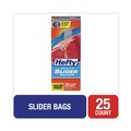 Food Service | Hefty 00R88073 10.56 in. x 11 in. 1-Gallon Slider Stand and Fill Freezer Storage Bags - Clear (225/Carton) image number 4