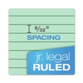 Notebooks & Pads | TOPS 63090 50-Sheet 5 in. x 8 in. Narrow Rule Prism plus Colored Writing Pads - Pastel Green (12/Pack) image number 3