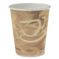Cups and Lids | SOLO 370MS-0029 Mistique Design 10 oz Single Sided Poly Paper Hot Cups (50/Bag, 20 Bags/Carton) image number 0