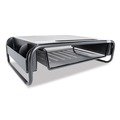 Office Electronics & Batteries | Allsop 32166 18 in. x 11.8 in. x 5.1 in. Supports 30 lbs. Metal Art Organizer 5 Monitor Stand - Black image number 1