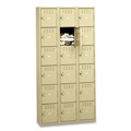 Office Filing Cabinets & Shelves | Tennsco BS6-121812-C-SND 36 in. x 18 in. x 72 in. Triple Stack Box Compartments - Sand image number 1