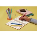 Pens | Paper Mate 2173765 0.7 mm Medium InkJoy Gel Bright Retractable Pen - Assorted Ink/Barrel Colors (6/Pack) image number 1